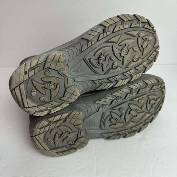 The North Face Alpenglow Winter Boots Big Kids Size 7 or EU 39 Pink Gray Grey - Picture 7 of 9